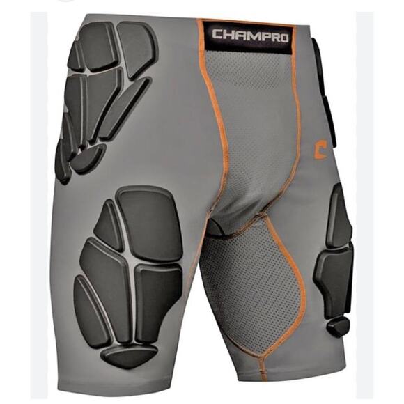 CHAMPRO FOOTBALL PRO GIRDLE 5 pads integrated - NEW size Large L - Picture 2 of 5
